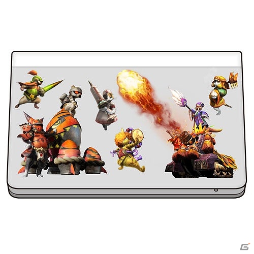 いろいろなアイテムをモンハンでデコろう！「モンスターハンター4G」のデコレーションシールが11月6日より発売の画像6