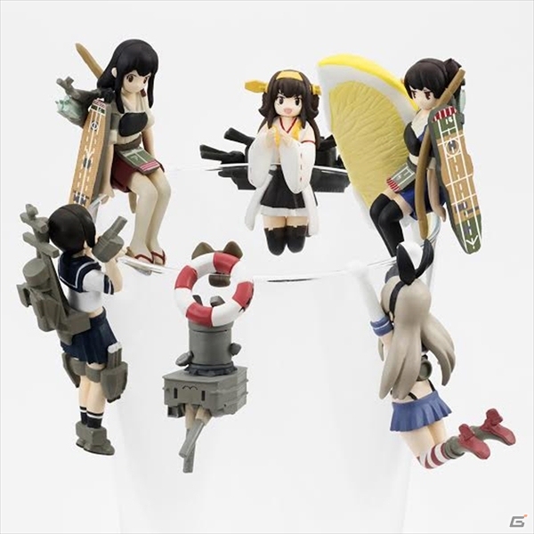 艦娘たちがコップのフチに抜錨！「PUTITTO series 艦隊これくしょん -艦これ-」が2015年3月に発売決定の画像1