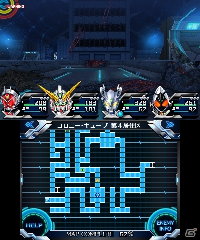 ウルトラマン、仮面ライダー、ガンダムたちが再び“絶望”に立ち向かう！3DS「ロストヒーローズ2」が2015年2月5日に発売決定の画像3