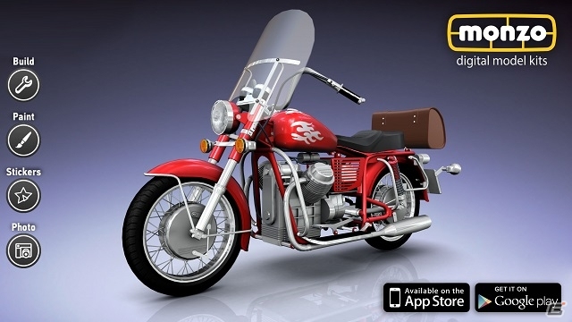 創造を形にするバーチャル・プラモデルビルダーが登場！iOS/Android「MONZO」が配信開始の画像3