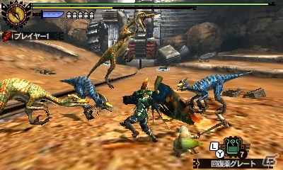 3DS「モンスターハンター4G」エピソードクエスト第二弾「極秘指令16010」が配信！第三弾「発見！≪超≫最高のお面！」も11月14日に配信決定の画像25
