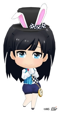 iOS/Android「AKB48ついに公式音ゲーでました。」新衣装「白ウサギ.ver」がゲットできる「音ゲーin Wonderland」イベント開催の画像2