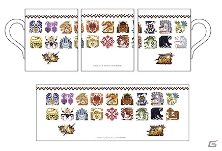 「MH4Gオフィシャルリアル集会所＆レストラン」にマグカップやTシャツなどの限定グッズが登場―スタンプラリーもスタート！の画像3