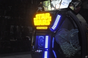 「スター・ウォーズ」の世界を臨場感たっぷりのドームスクリーンで体感せよ。アーケード用ドームスクリーン型ハイスピードシューティングゲーム「スター・ウォーズ：バトル ポッド」の試遊会へ潜入の画像10