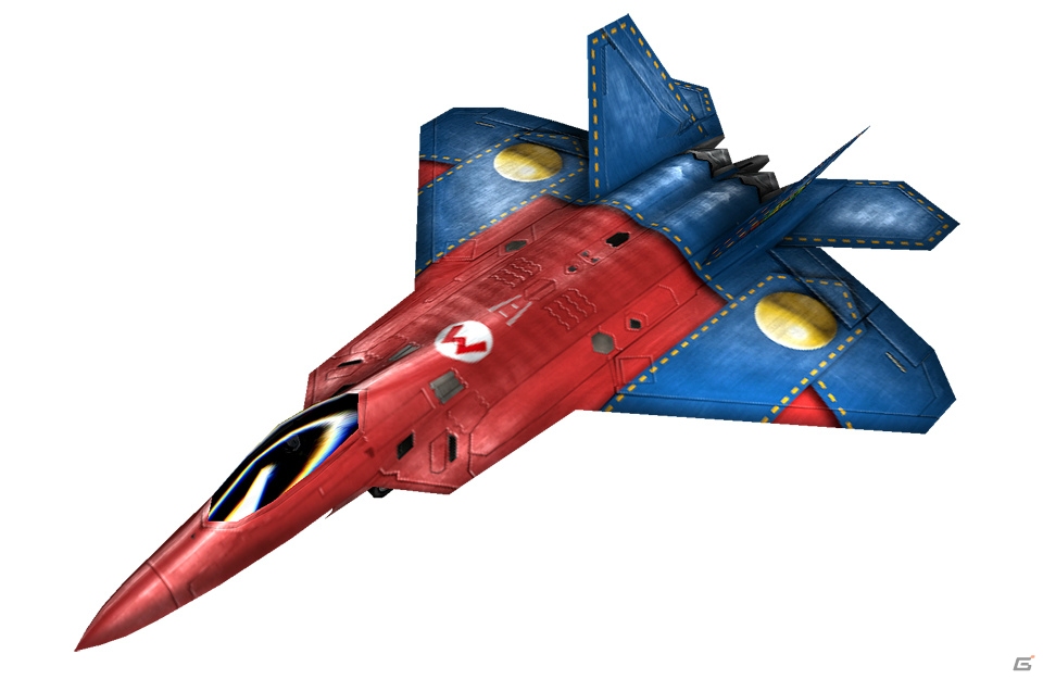 任天堂の有名キャラクターのコラボ機体が登場＆New 3DSに対応した3DS「エースコンバット3D クロスランブル＋」が2015年1月29日に発売の画像6