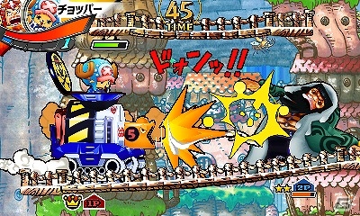 仲間とライバルと爽快な対戦アクションを遊びつくそう！3DS「ワンピース 超グランドバトル！X」が本日発売！の画像9