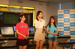 川口春奈さん、桃瀬美咲さん、森下まいさんが出演！ドリームチームによる実演プレイも行われたAC「WORLD CLUB Champion Football 2013-2014」PRイベントレポートの画像9