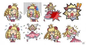 iOS/Android「ケリ姫スイーツ」2周年記念として特製LINEスタンプのプレゼント実施！最新PV公開＆プレゼントキャンペーンもの画像2