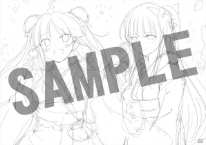 PS4/PS Vita「閃乱カグラ ESTIVAL VERSUS -少女達の選択-」全11店舗分の購入特典描き下ろしイラストラフが公開！の画像11
