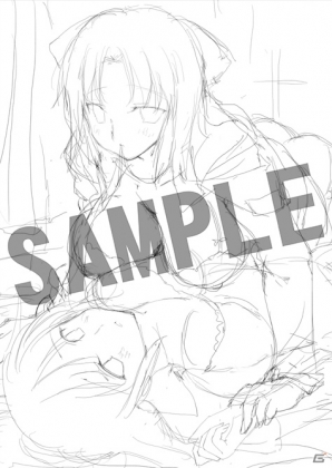 PS4/PS Vita「閃乱カグラ ESTIVAL VERSUS -少女達の選択-」全11店舗分の購入特典描き下ろしイラストラフが公開！の画像6