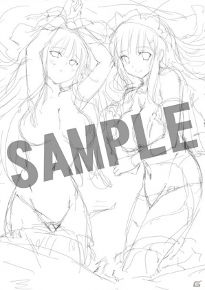 PS4/PS Vita「閃乱カグラ ESTIVAL VERSUS -少女達の選択-」全11店舗分の購入特典描き下ろしイラストラフが公開！の画像9