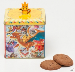 ポケモンセンター　メガトウキョー　オープン記念　クッキー缶　2014年 ポケモンセンターメガトウキョー」 が池袋サンシャインシティに