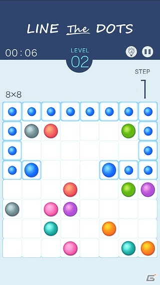 iOS/Android「Line The Dots」が配信―同じ色のDotsを繋げていくパズルゲームの画像4