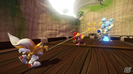 Wii U/3DS「ソニックトゥーン」キャラクター＆アクション紹介第2回「テイルス」が公開―水中＆爆弾がキモとなる2つのメカが登場の画像6