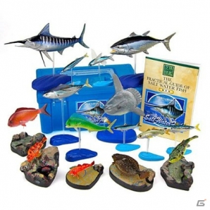 Mobage版「釣りっぱ」リアル賞品「日本の海水魚フィギュア