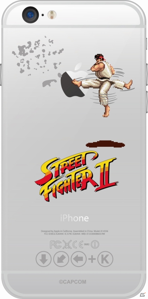 「ストリートファイターII」がiPhoneケースになって登場―イーカプコンにて先行予約がスタートの画像3
