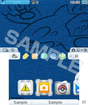 ニンテンドー3DSの新機能“テーマショップ”にポケモンのテーマが登場―おねむりピカチュウ、ヤドン、ゲンシグラードン・ゲンシカイオーガの3種類の画像9