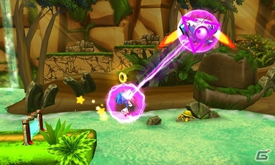 Wii U版「ソニックトゥーン」ストーリー協力プレイ＆最大4人で遊べるチームチャレンジを紹介！3DS版専用のアクションステージ情報もの画像22