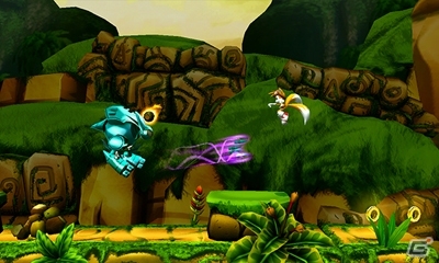 Wii U版「ソニックトゥーン」ストーリー協力プレイ＆最大4人で遊べるチームチャレンジを紹介！3DS版専用のアクションステージ情報もの画像32