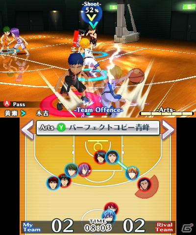 3DS「黒子のバスケ 未来へのキズナ」の発売日が2015年3月26日に決定！公式サイトもグランドオープンの画像1