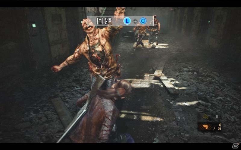 「バイオハザード リべレーションズ2」基本動作や特殊アクションなどのゲームシステム解説動画が公開の画像2