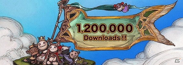 iOS/Android「TERRA BATTLE」が120万ダウンロードを突破―植松伸夫氏が手がける公約が始動！90万ダウンロード達成の公約内容も実施の画像1
