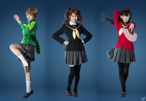 舞台「ペルソナ4 ジ・アルティメット イン マヨナカアリーナ」千枝、りせ、雪子のキャラクタービジュアルが公開の画像1