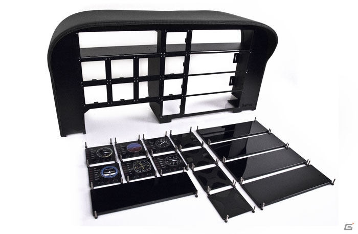 マッドキャッツ、本格フライトシミュレーターブランド「Saitek Pro Flight」シリーズ専用の計器フレームラック＆モニタースタンドを発売の画像5