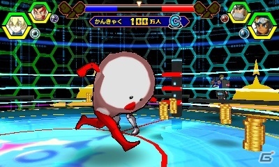 3DS「ヒーローバンク2」ダウンロードパック第1弾の配信が決定―東京ジョイポリスのPRキャラクター“ジョイポリくん”が参戦！の画像2