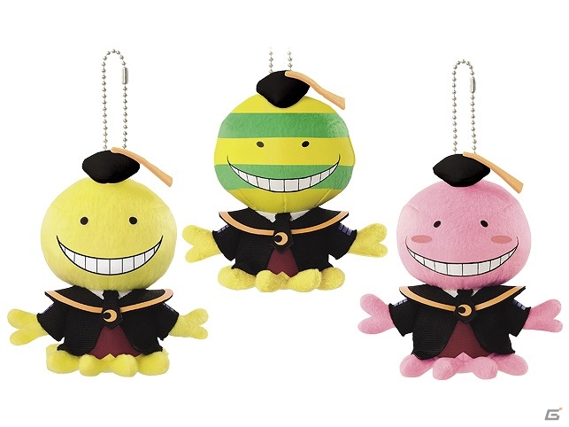 殺せんせーのフィギュアやぬいぐるみなどが登場 アミューズメント専用景品 暗殺教室 が12月下旬より投入開始の画像 ゲーム情報サイト Gamer