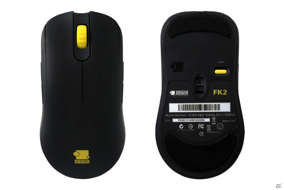 ZOWIE GEAR、FKシリーズのゲーミングマウス新製品「FK2」を発表の画像2