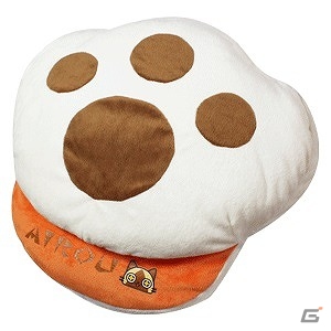 新作アイルーグッズ「AIROU ふっくら肉球両足スリッパ」＆「AIROU プーギーふわふわBIGぬいぐるみ」などが12月下旬よりアミューズメント施設にて投入開始の画像1