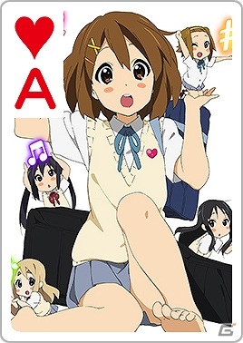 iOS/Android「集めて！とらんぷ娘れくしょん」で登場する「けいおん！」や「閃乱カグラ」などのトランプが先行公開！新田恵海さん出演のPV情報もの画像1