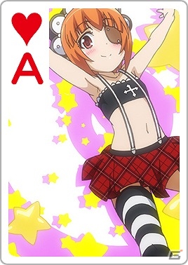 iOS/Android「集めて！とらんぷ娘れくしょん」で登場する「けいおん！」や「閃乱カグラ」などのトランプが先行公開！新田恵海さん出演のPV情報もの画像26