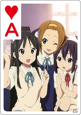 iOS/Android「集めて！とらんぷ娘れくしょん」で登場する「けいおん！」や「閃乱カグラ」などのトランプが先行公開！新田恵海さん出演のPV情報もの画像3