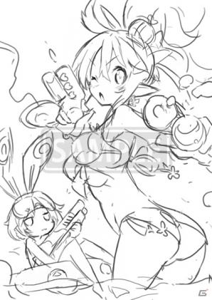 PS4「魔界戦記ディスガイア5」店舗特典第1弾のラフ含む描き下ろしイラストが公開の画像6