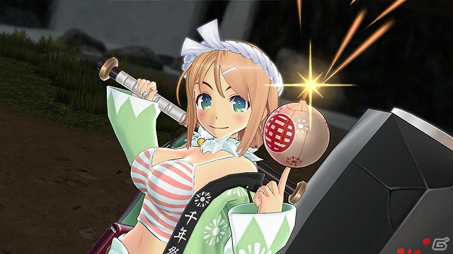 PS4/PS Vita「閃乱カグラ ESTIVAL VERSUS -少女達の選択-」店舗別購入特典の描き下ろしイラスト完成版が公開！公式サイトのキャラクター紹介ページもチェックの画像13