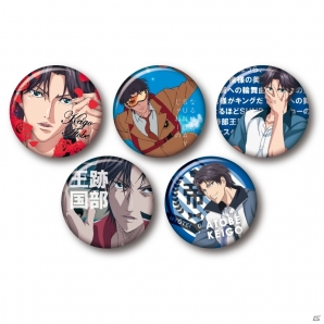 跡部様の缶バッジ＆マスコットが新登場！「新テニスの王子様」新景品が店舗限定で12月24日より展開―限定ブロマイドがもらえるキャンペーンも同日開始の画像1