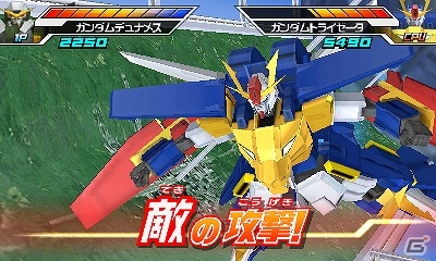 3DS「ガンダムトライエイジ SP」BUILD G1弾稼働記念―超高難度ミッション「伝説のGコマンダーからの挑戦状」のQRコードが公開！筐体連動キャンペーンも開始の画像1