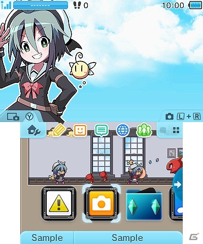 3DS「魔神少女 -Chronicle 2D ACT-」の体験版が配信！各キャラクターが3DSのHOME画面を彩るテーマも販売の画像11