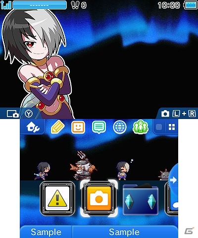 3DS「魔神少女 -Chronicle 2D ACT-」の体験版が配信！各キャラクターが3DSのHOME画面を彩るテーマも販売の画像6