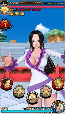 iOS/Android「ONE PIECE DANCE BATTLE」ガールズコレクションに「verハンコック」が登場！ダンスホールのランキング入賞で「チョッパーマン」をゲットの画像3
