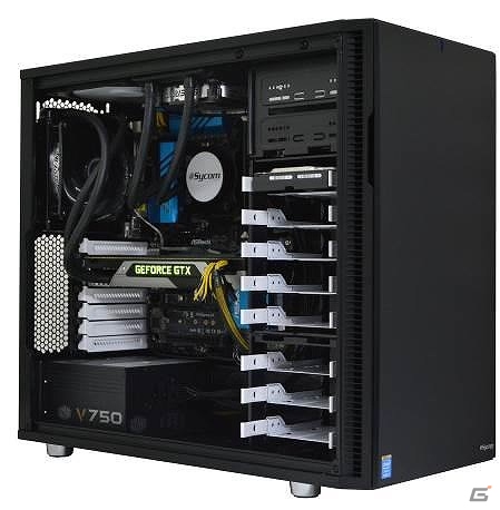 サイコム、Fractal Design Define R5の最新版を採用したデュアル水冷ゲーミングPC「G-Master Hydro」シリーズをリニューアルの画像1