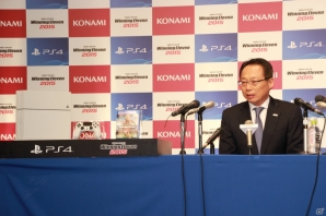 元日本代表監督・岡田武史氏の「ウイイレ日本代表」監督就任が発表された会見の模様をレポートの画像5