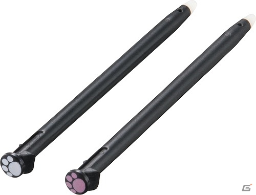 ねこの“あしのうら”をデザインしたNew 3DS/New 3DS LL用「あしのうらタッチペン ねこにゃん」が登場！「ラインストーンタッチペン」の新色も発売の画像7