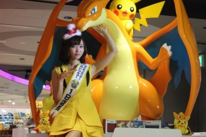 吉木りささんが一日店長に！ピカチュウもお出迎えしてくれた「ポケモンセンター メガトウキョー」オープニングセレモニーの模様をレポートの画像13