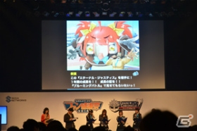【セガネットワークスファン感謝祭2014】出演声優によるミニアフレコも披露された「アンジュ・ヴィエルジュ～第2風紀委員 ガールズバトル～」ステージの画像9