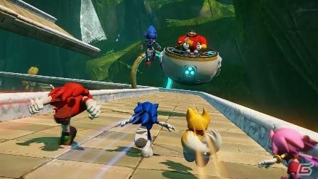 Wii U/3DS「ソニックトゥーン」ゲーム序盤のストーリーをスクリーンショットと共に公開！物語後半に待ち構える手強いステージもの画像1