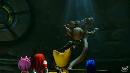 Wii U/3DS「ソニックトゥーン」ゲーム序盤のストーリーをスクリーンショットと共に公開！物語後半に待ち構える手強いステージもの画像12