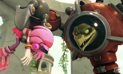 Wii U/3DS「ソニックトゥーン」ゲーム序盤のストーリーをスクリーンショットと共に公開！物語後半に待ち構える手強いステージもの画像18